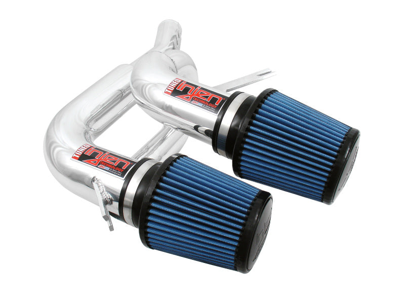 Injen 08-09 535i E60 3.0L L6 Twin intake & AMSOIL Filters Polished Short Ram Intake