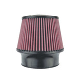 Injen High Performance Air Filter - 4.50 Black Filter 6.75 Base / 5 Tall / 5 Top