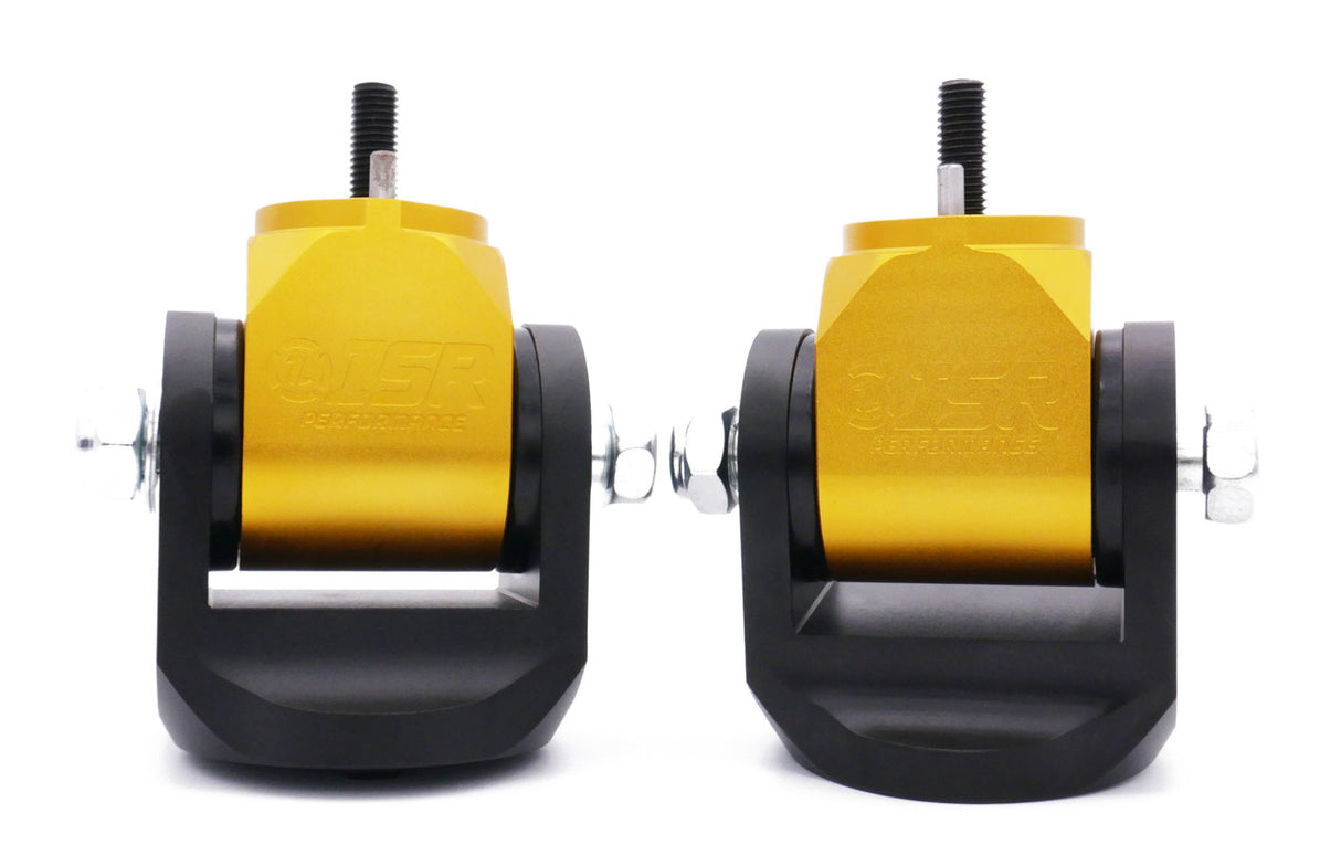 ISR Performance Billet Engine Mount Set with Poly Bushings - Nissan 350Z/G35 Z33