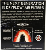 AEM DryFlow Air Filter AIR FILTER KIT 2.75in X 5in DRYFLOW- W/HOLE